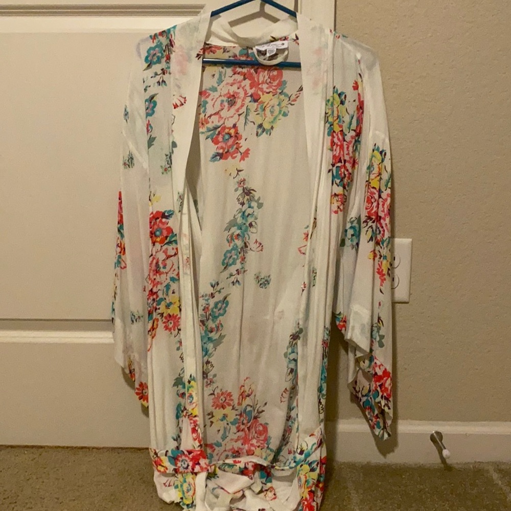 Beautiful floral robe